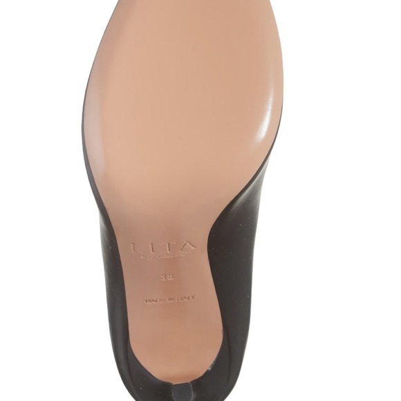 LITA by Ciara Solid Pointed Toe Pump in Black NWT - Picture 7 of 8